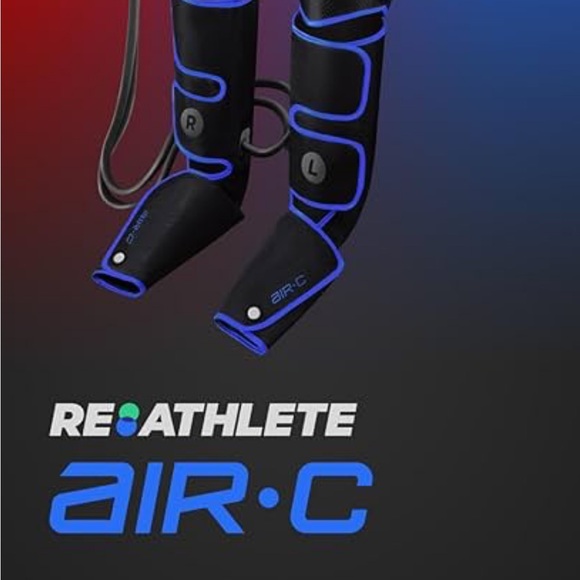 Air-C Black and Blue Compression Boots - used 2x